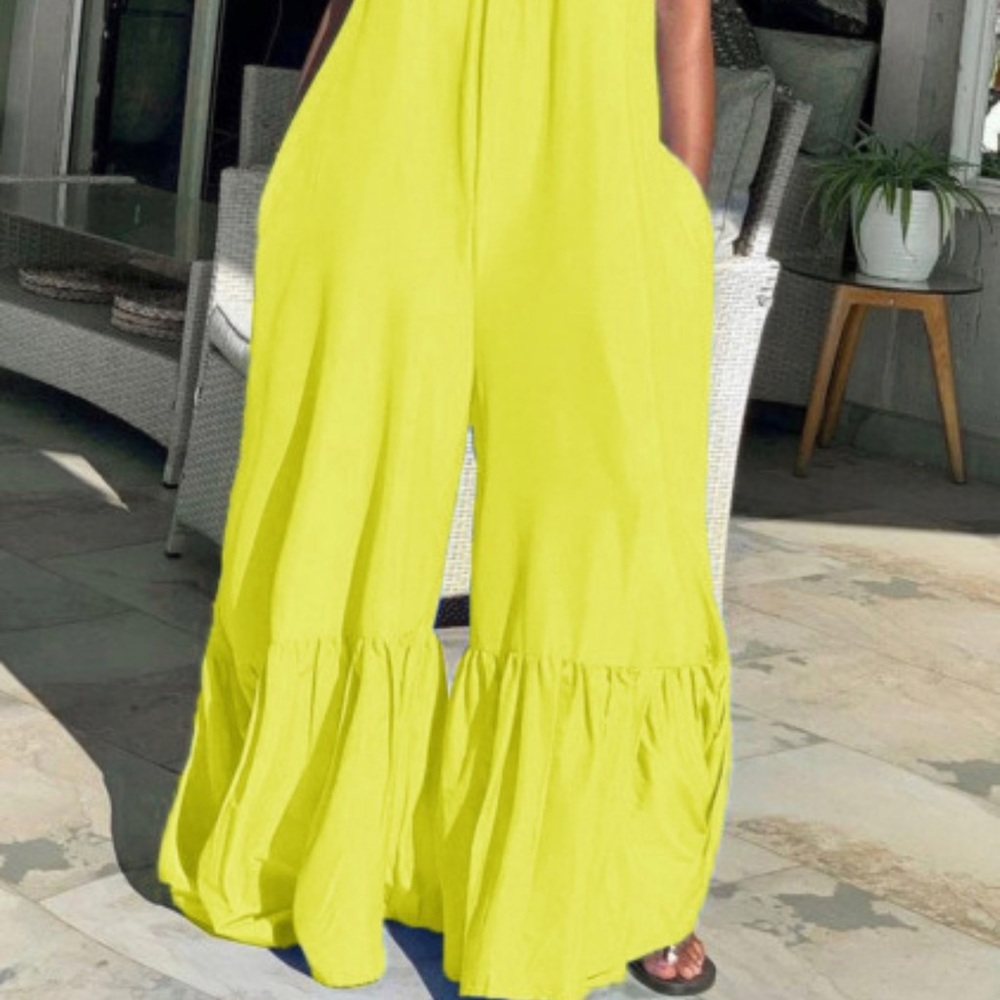 Lime Jumpsuit